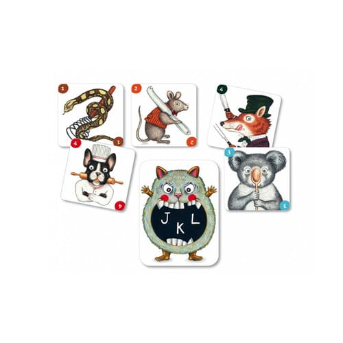 Djeco ABC Miam! – Gioco di Carte - immagine 3