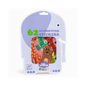 Djeco Animali della Savana – Stickers Adesivi