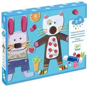 Djeco Collage per i più piccoli – Kit Artistico
