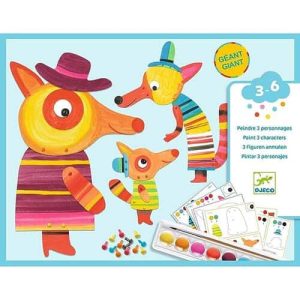 Djeco La Famiglia delle Volpi – Kit Artistico
