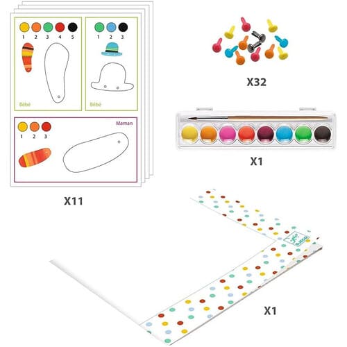 Djeco La Famiglia delle Volpi – Kit Artistico - immagine 6