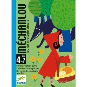 Djeco Méchanlou Cappuccetto Rosso – Gioco di Carte