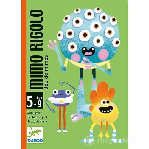 Djeco Mimo Rigolo – Gioco di Carte e di Mimo