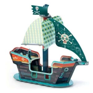 Djeco La Nave dei Pirati – Costruzioni 3D