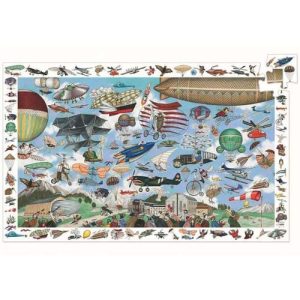 Djeco Aero Club – Puzzle di Osservazione 200 Pezzi