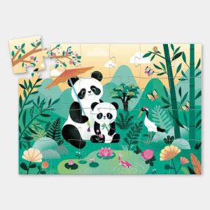 Djeco Leo Il Panda – Puzzle 24 Pezzi