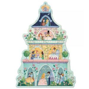 Djeco La Torre della Principessa – Puzzle 36 Pezzi
