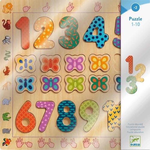 Djeco Puzzle dei Numeri – Gioco Educativo