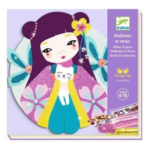 Djeco Sabbia e Paillettes Onnanoko – Kit Artistico