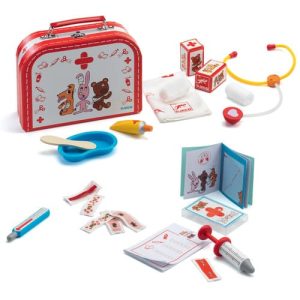 Djeco Bobo Doudou – Set Valigetta del Dottore