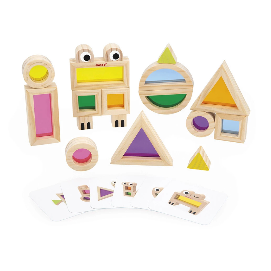 Blocchi Traslucidi Sensoriali – Janod - immagine 3