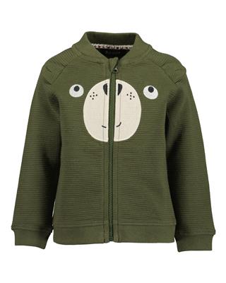 Felpa Cerniera Orsetto Green – Blue Seven - immagine 2