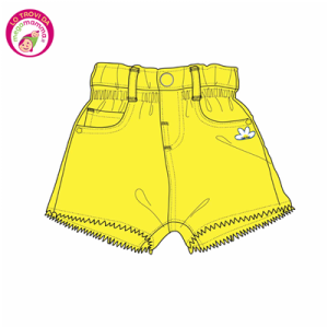 Shorts Jeans Gialli Hey Buddies – Tuc Tuc