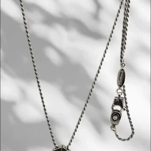 Girocollo punto luce Oro Bianco e Diamante Salvini