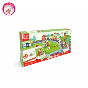 Puzzle e Storytelling Veicoli di Soccorso  – Hape