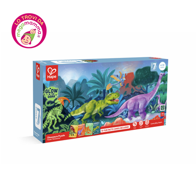 Puzzle Dinosauri Glow in the Dark – Hape