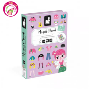 Magnetic Book Costumi Girls – Janod
