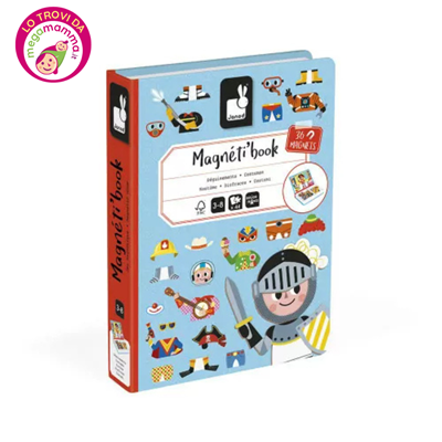 Magnetic Book Costumi Boys – Janod - immagine 2