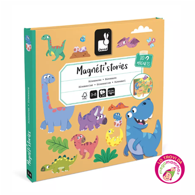 Magneti’s Stories Dinosauri – Janod