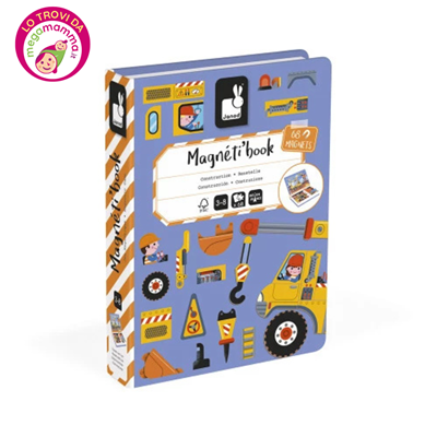 Magnetic Book Cantiere Costruzioni – Janod
