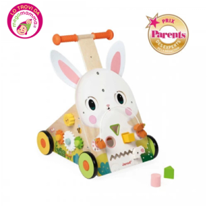 Carrellino Primi Passi Fattoria Coniglio – Janod