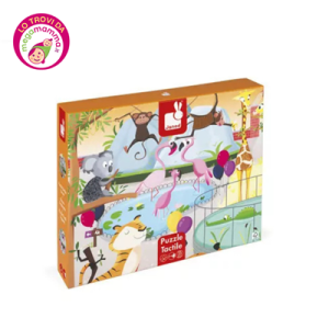 Puzzle Tattile Zoo 20 pz – Janod