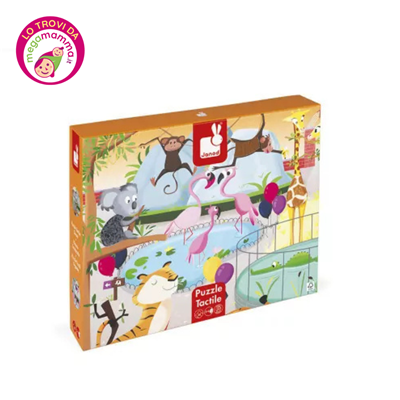 Puzzle Tattile Zoo 20 pz – Janod