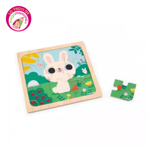 Puzzle in Legno Coniglio Bianco – Janod
