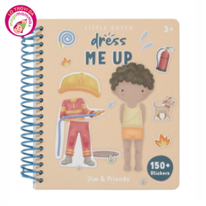 Adesivi – Dress me up Jim and friends – Little dutch
