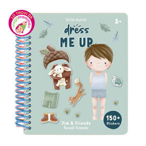 Adesivi – Dress me up Jim and friends fairy garden – Little dutch
