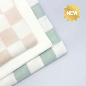 Set da 3 mussole cotone e bambù - due formati disponibili