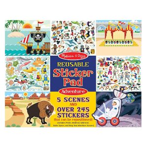 Album con Adesivi Riutilizzabili – Avventure – 245+ Adesivi – Melissa and Doug