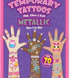 metallic temporary tattoos – Melissa and Doug