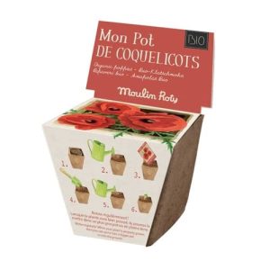 Moulin Roty – Vasetto Coltivazione Papaveri