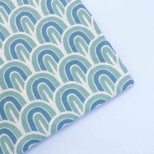 Mussola Cotone Neonati Coccole Arcobaleno 100% Cotone