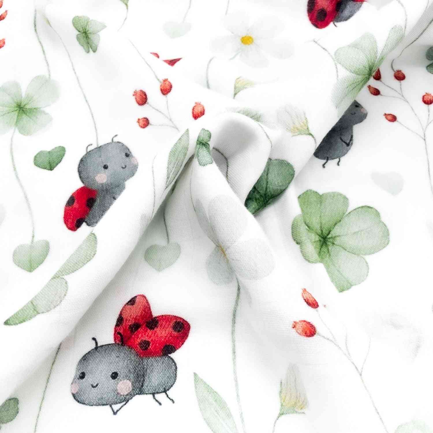 Mussola cotone e bambù Coccinelle - immagine 6