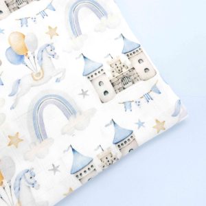 Mussola cotone e bambù Castels