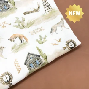 Mussole Neonato Bambù Cotone Foresta Selvatica