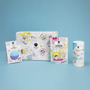 Nailmatic Kids Bubble Bath Box – Set da Bagno per Bambini