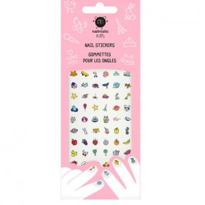 Nailmatic Kids Happy Nails Stickers – 72 adesivi per unghie per bambina