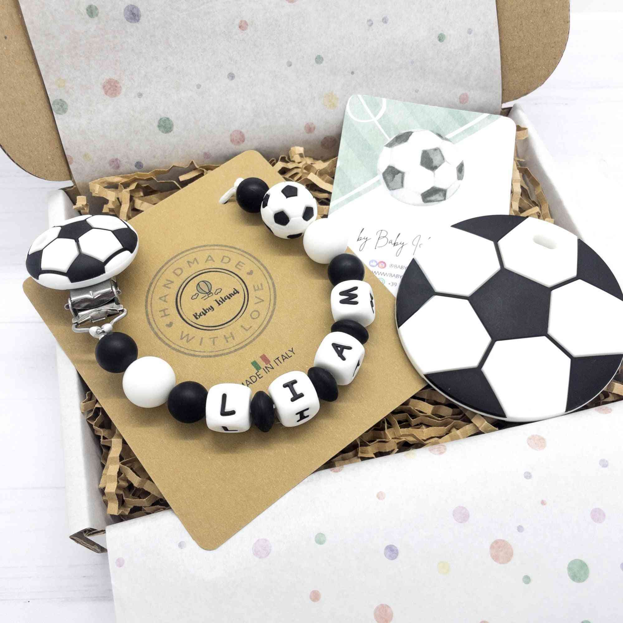 Catenella portaciuccio e massaggiagengive calcio