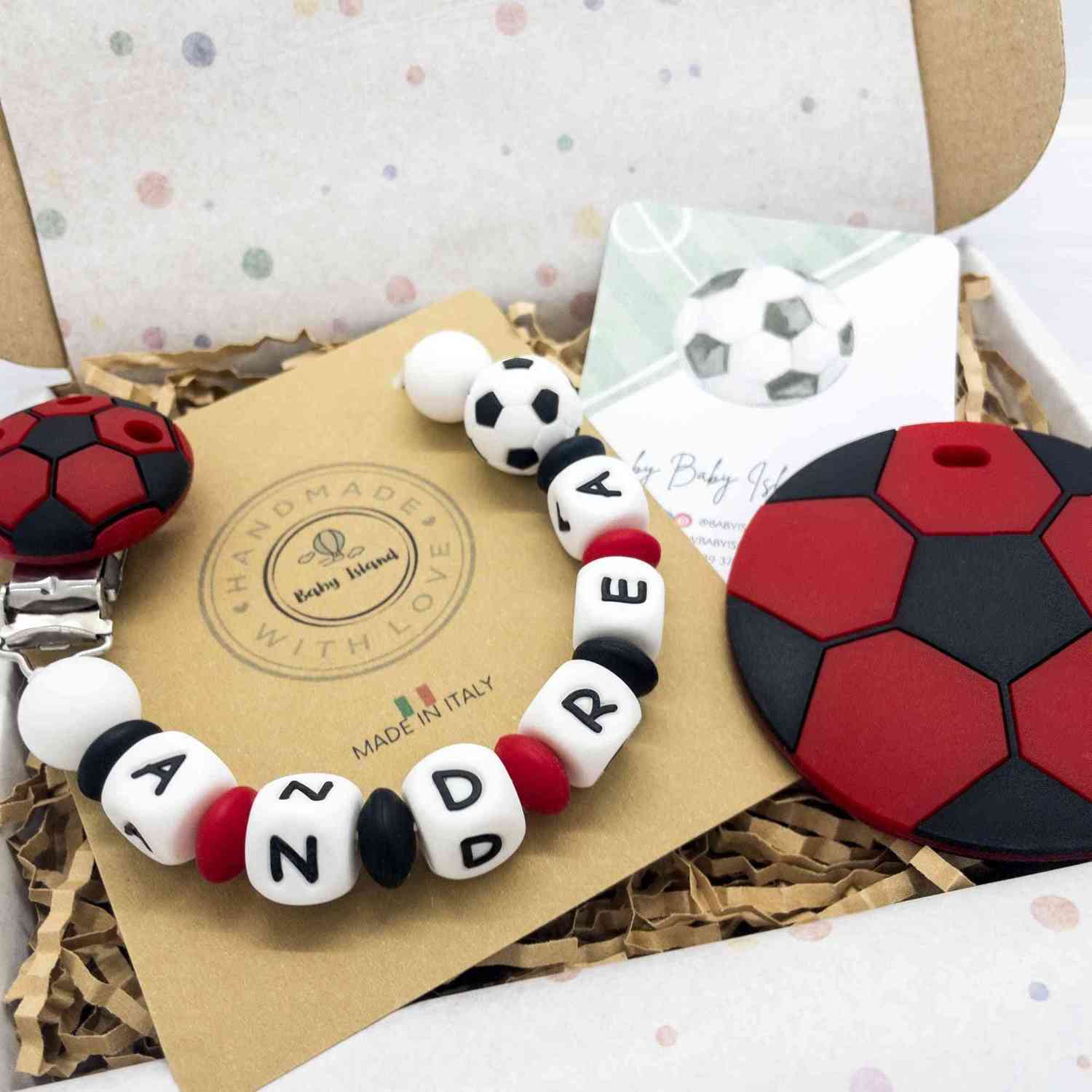 Catenella portaciuccio e massaggiagengive calcio - immagine 8