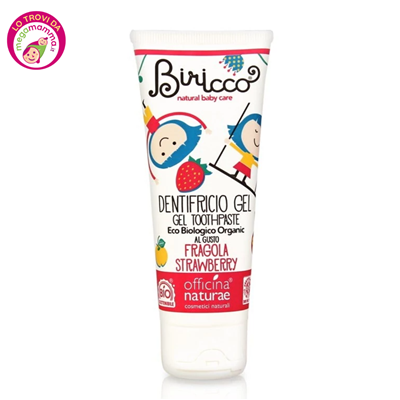 Biricco – Dentifricio gusto fragola – Officina Naturae