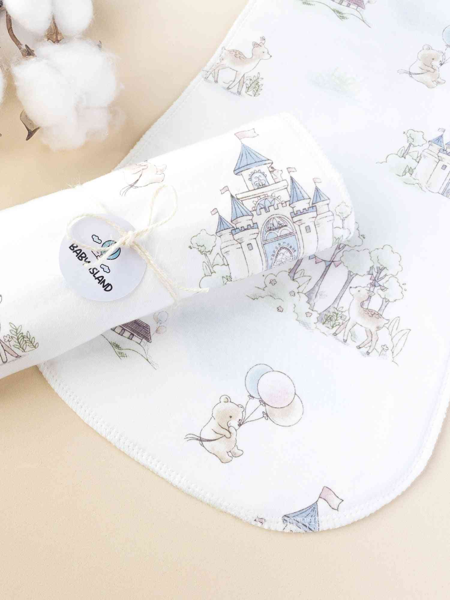 Panni salviette per ruttino neonato in cotone - immagine 4