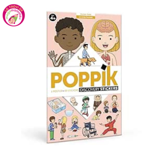 Poster + Stickers XXL Corpo Umano- Poppik