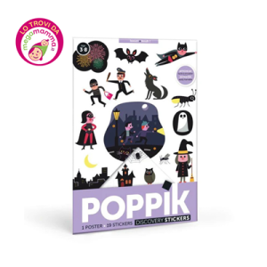 Poster Discovery Stickers Boo – Poppik