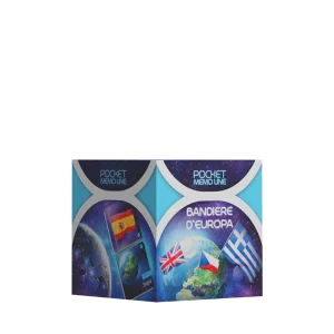 Memory pocket line Bandiere d'Europa