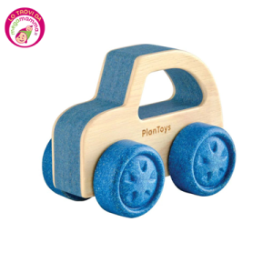 Macchinina in legno azzurra – PlanToys