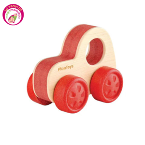 Macchinina in legno rossa – PlanToys