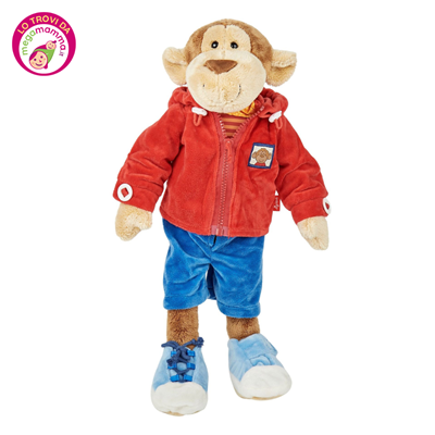 Bambola scimmietta con differenti allacciature – Sigikid - immagine 2